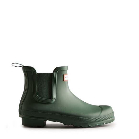 NEW Hunter Women's Original Chelsea Boots, Green Size 11 New w/Tag - Picture 2 of 7